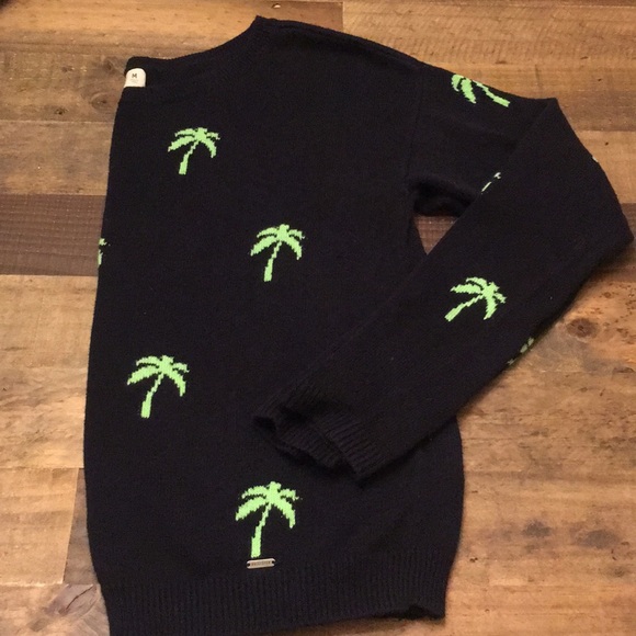Hollister palm tree sweater! - Picture 1 of 4
